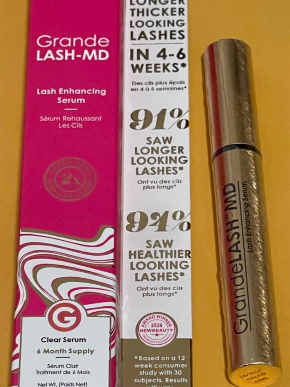 GrandeLASH-MD brand new- Seald- full size 4ml Serum